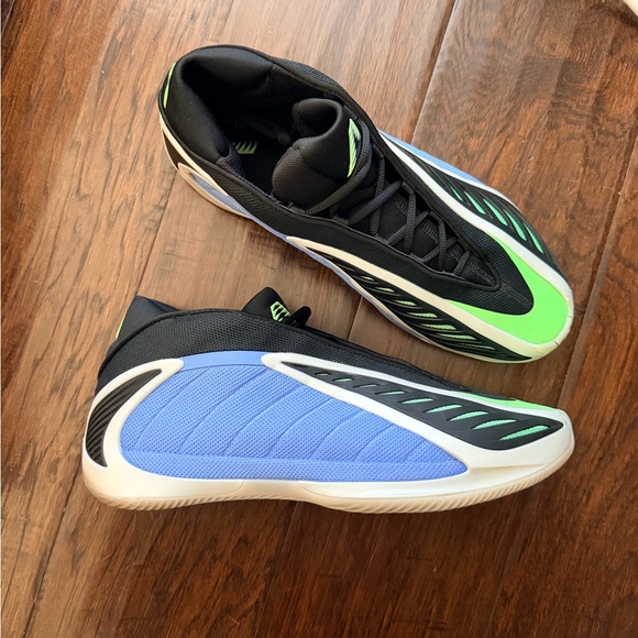 Adidas AE 2 Black and Green and Blue size 12